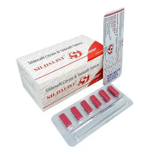 Sildalist / Cialis + Viagra - 6 бр. хапчета по 120 мг
