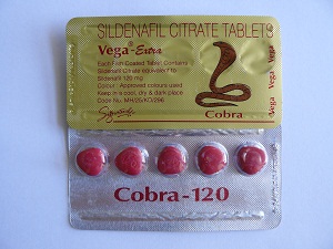 Cobra Sildenafil / Generic Viagra - 5 бр. хапчета по 120 мг