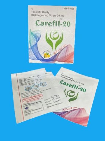 Cialis Carefil / Орални Ленти - 10 бр. ленти по 20 мг