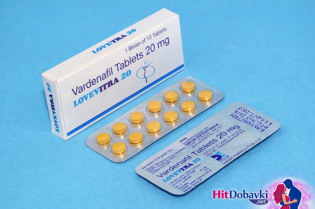 Levitra Lovevitra / Generic Vardenafil - 10 бр. хапчета по 20 мг