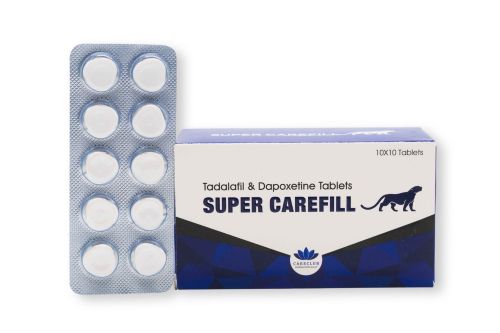 Super Carefill / Cialis + Dapoxetine - 10 бр. хапчета по 160 мг