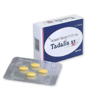 Cialis Tadalis SX - Generic Tadalafil - 4 бр. хапчета по 20 мг