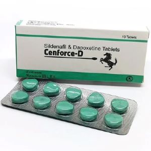 Super Cenforce-D / Viagra + Dapoxetine - 10 бр. хапчета по 160 мг
