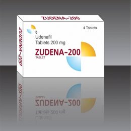 Zudena 200 / Generic Udenafil - 4 бр. хапчета по 200 мг